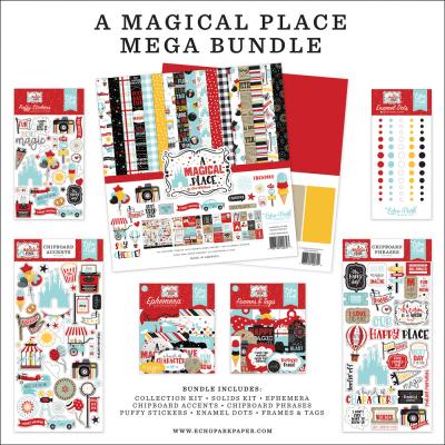 Echo Park A Magical Place Designpapier - Mega Bundle